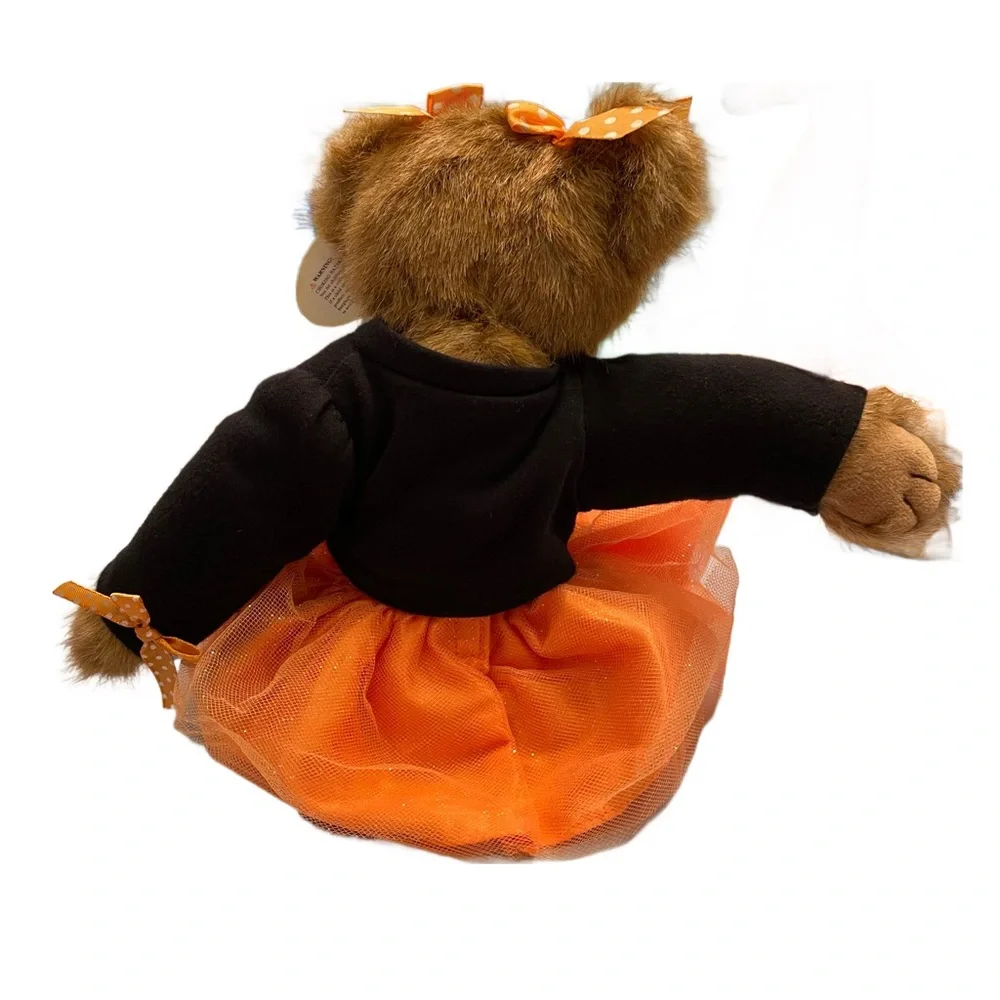 Bearington‎ Collection Kit E. Kat Halloween Teddy Bear Black Cat Ballerina 14